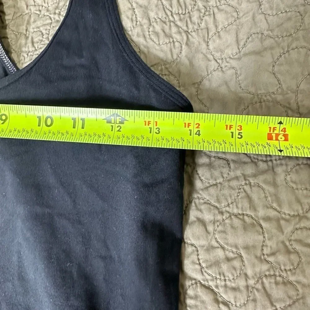 Lululemon black tank top size 6. A645